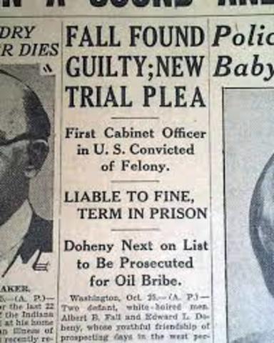 Tea Pot Dome Scandal