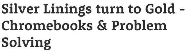 Chromebooks Lesson Plan Integration