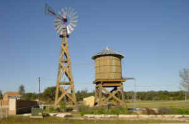 Windmills are used for water pumping for the westerns.