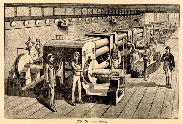 First Electrical plant built by Thomas Jefferson.