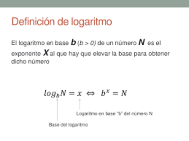 LOGARITMOS