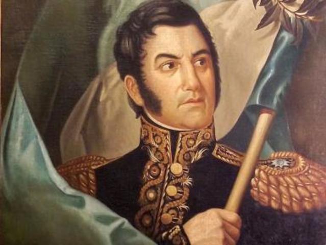 San Martin becomes commander of the Patriot Army