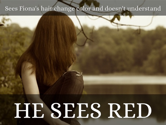 Fionas' color hair change