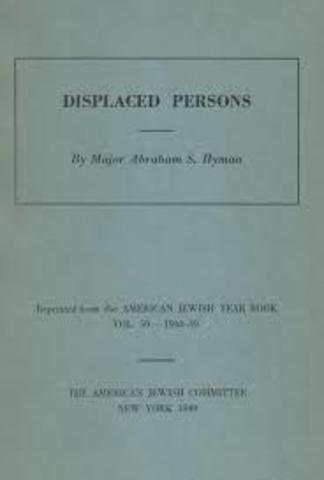 Displaced persosn act of 1948 is passed.