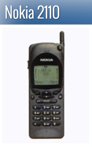 Nokia 2110  No Camera; No Video Recorder
