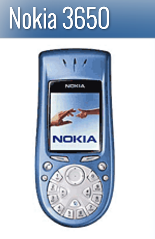 Nokia 3650 0.3MP; Have Video Recorder