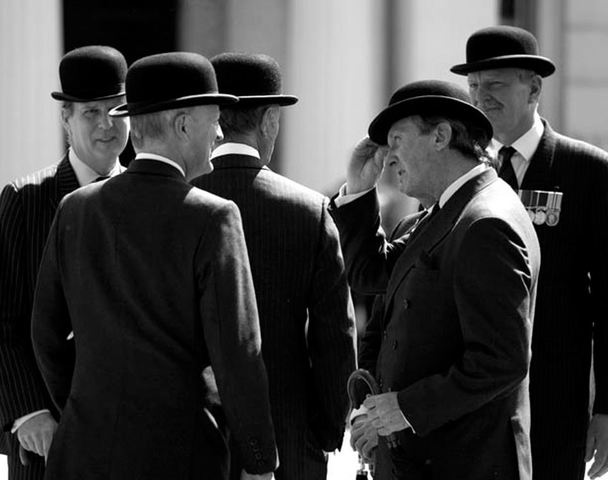 sombreros de los hombres en el siglo 19