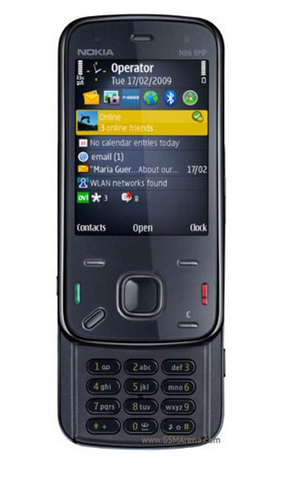 Nokia N86 8MP; 480p