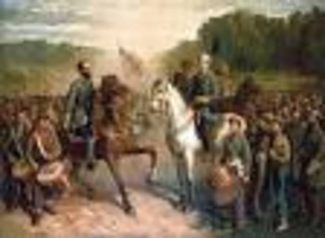 Beginning of Battle of Chancellorsville
