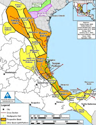 Eastern Part of Mexico, now Infected