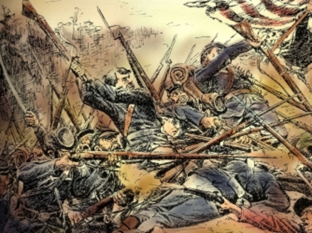 Start of the Battle of Spotslvania