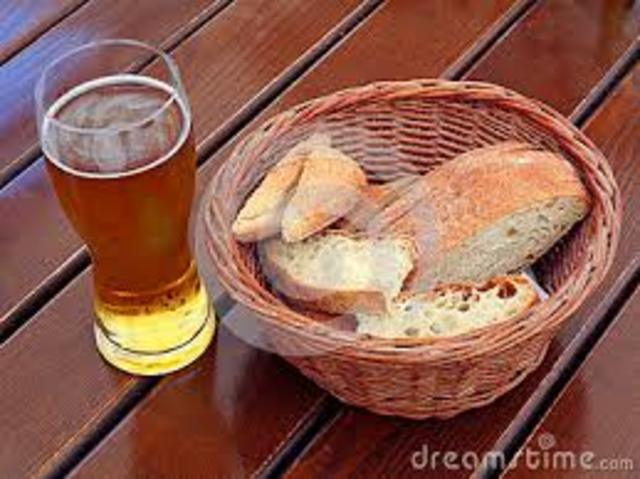 Pan y cerveza