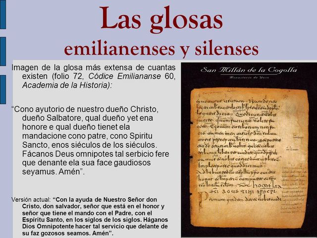 Se escriben las glosas Emilianenses y Silenses