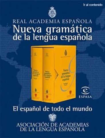 Se pública la Nueva Gramática de la Lengua Española