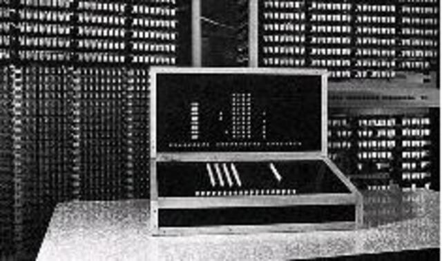 εφεύρεση γιγάντιων υπολογιστικών μηχανών με λυχνίες