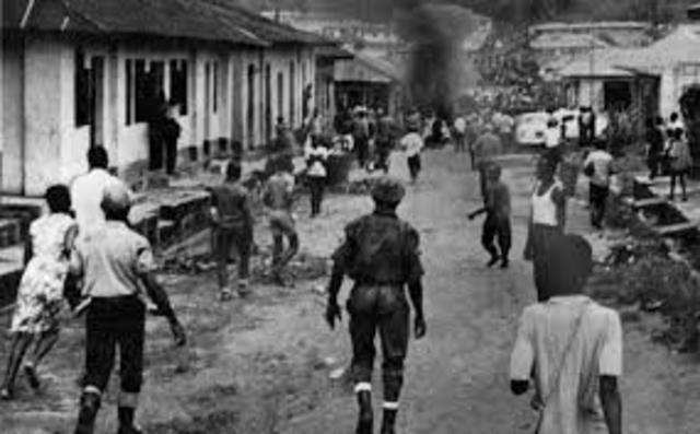 Biafra War Start