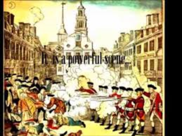 *The first event of the Revoultion