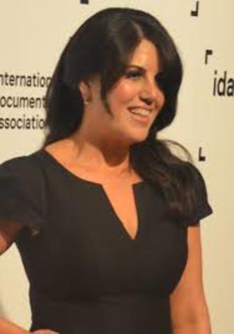 Clinton accused of having an affair with Monica Lewinsky