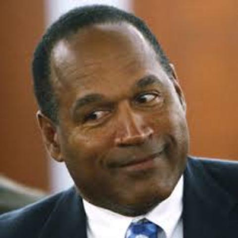 O.J. Simpson aquitted of 2 charges of 1st degree murder
