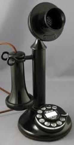 Candlestick phone