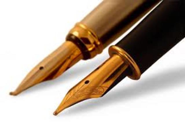 Eberhard Faber built first pencil factory.