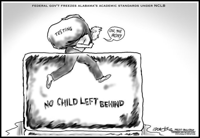 No Child Left Behind, 2001