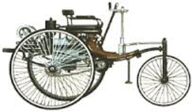 Karl Benz invents the first gasoline powered car