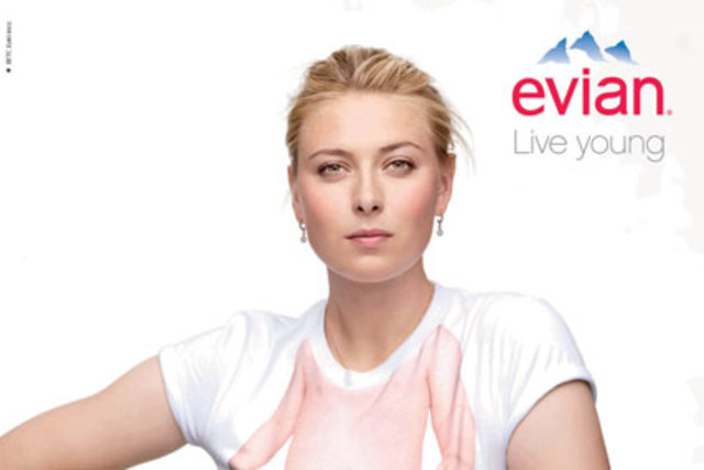 Evian: Official Bottled Water