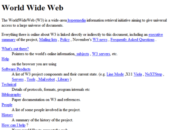 First Web Page