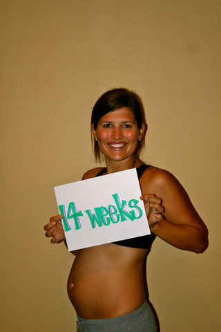 14 weeks pregnant