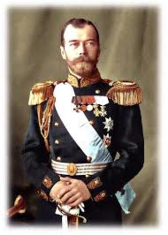 Czar Nicholas II Abdictates the Throne