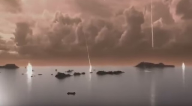 Emergen las primeras islas