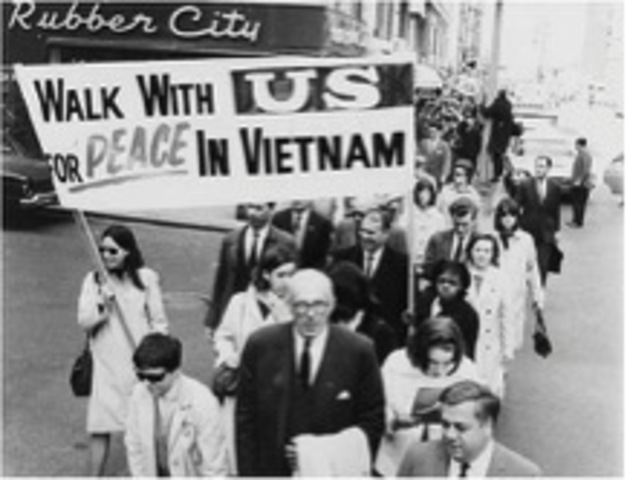 Beginning of the Participation of the US In the Vietnam War.