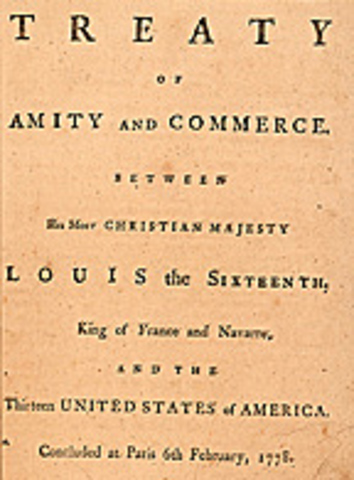Treaty of Amity and Commerce and the Treaty of Alliance