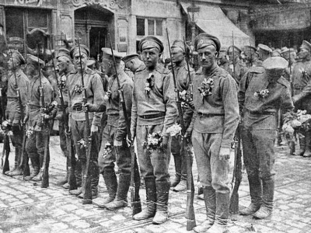 Russia enters WWI