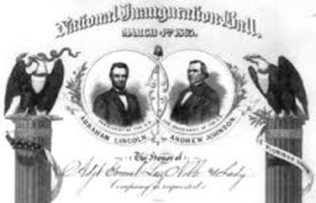 Lincoln is re-elected