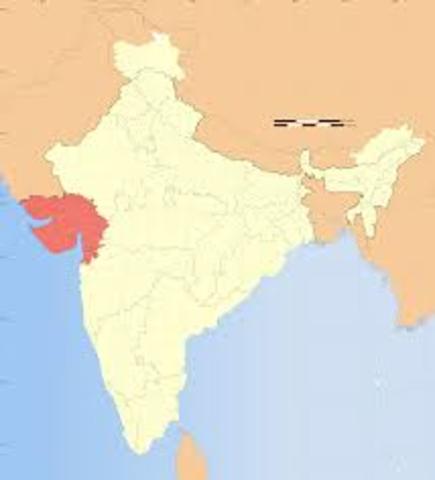 Delhi Sultanate annexes Gujarat