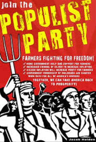 Populist Party runs their 1st presidential candidate (Political)