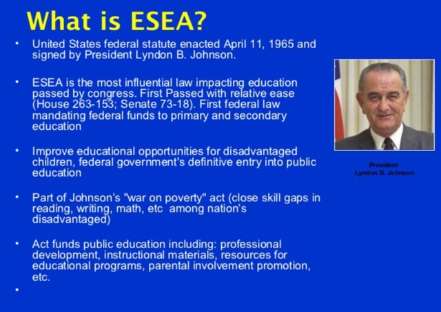 Elementary & Secondary Education Act