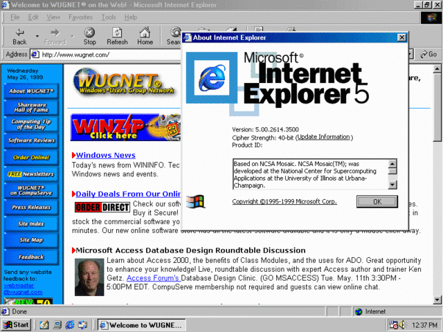Windows 1998