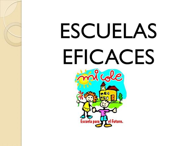 Movimiento de escuelas efiaces