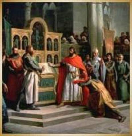 Alfonso VI nombra juez a Rodrigo Diaz