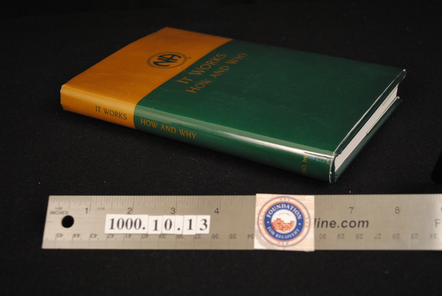 NA Publishes "It Works, How and Why"