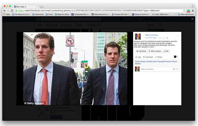 Cameron and Tyler Winklevoss