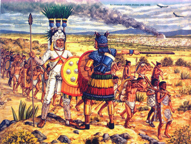 Aztecs invade Tula in wake of destruction