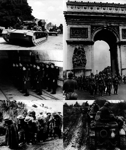 France falls to Germany