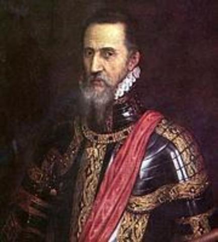 El monarca Castellano al mando de una campana