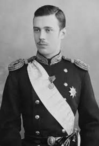 Nicholas II becomes czar of Russia