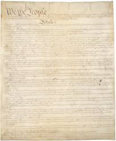 U.S. Constitution signed