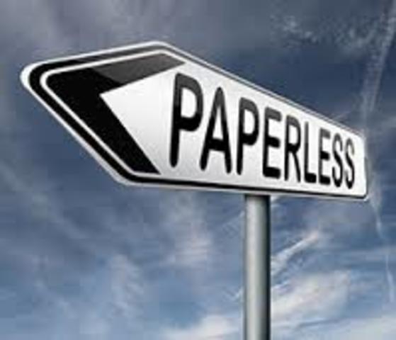 Paperless environment for students and staff